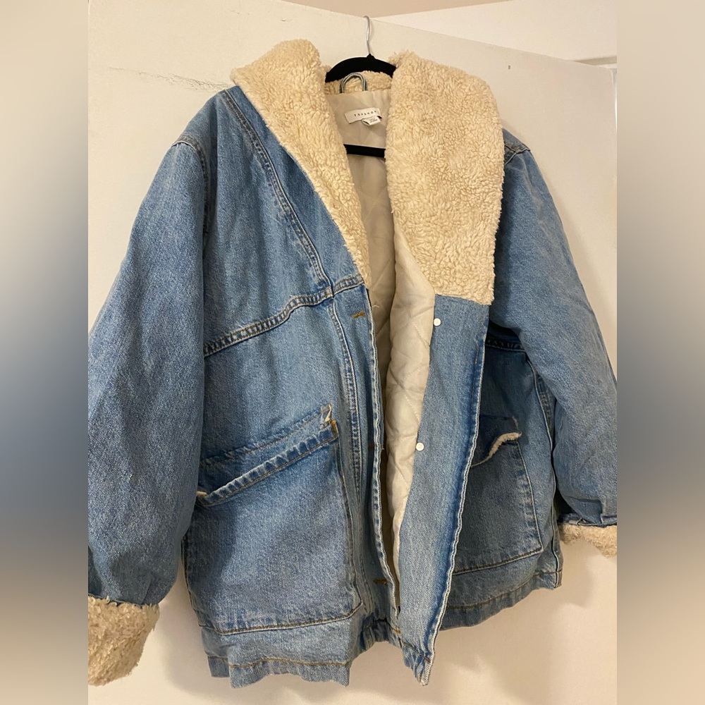 top shop jean jacket